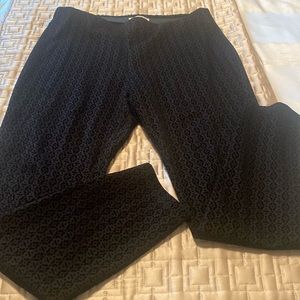 Nanette Lepore black pattern on pattern size large